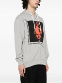 Comme Des Garcons Printed Cotton Hoodie