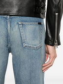 Saint Laurent Straight Leg Denim Jeans