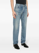 Saint Laurent Straight Leg Denim Jeans