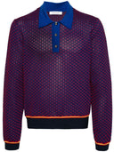 Wales Bonner Long Sleeves Polo Shirt