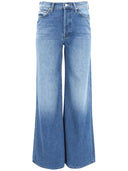 Mother Wide Leg Denim Jeans