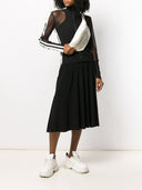 Norma Kamali Flared Midi Skirt