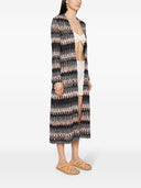 Missoni Zigzag 패턴 긴 가디건