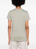 Moncler Logo Baumwoll -T -Shirt