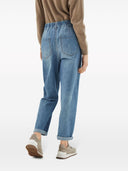 Brunello Cucinelli Elasticated Waistband Denim Jeans