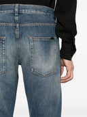 Saint Laurent Slim Fit Denim Jeans