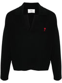 Ami Paris Ami De Coeur Organic Cotton Polo Shirt