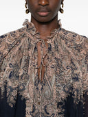 Camicetta di stampa Zimmermann Paisley