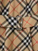 Burberry Check Motiv Cotton Shirt Dress