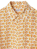 Camisa de seda estampada en Burberry