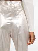 Forte Forte Wide Bein Lurex -Tafthosen