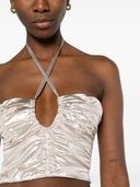 Forte Forte Lurex Taffetas Bustier