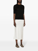 Wild Cashmere Silk And Cashmere Blend Half Sleeve Sweater