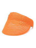 Borsalino Lella Hemp Visor Hat