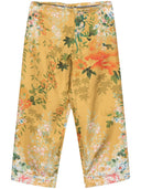 Pierre Louis Mascia Printed Silk Trousers