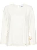 Blusa di trama cady semi -couture di Erika Cavallini