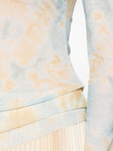 Erika Cavallini Semi Couture Long Sleeve Printed T Shirt
