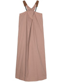 Robe longue alysi poplin