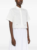 Ermanno Firenze Embroidered Cotton Shirt