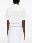 Ermanno Firenze Embroidered Cotton Shirt
