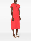 Mmk Pleated Midi Dress