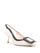 Roger Vivier Viv w mieście skórzane pompy
