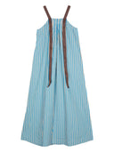 Vestido corto a rayas de Alysi