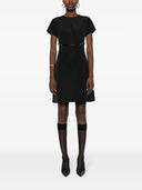 Givenchy Vo You Cotton Blend Mini Dress