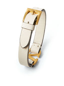 Valentino Garavani V Logo Signature Leather Bracelet