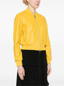 Peuterey Choisya Leather Bomber Jacket