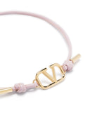 Valentino Garavani Vlogo Signature Leather Bracelet