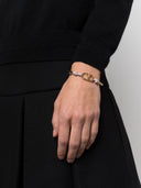 Valentino Garavani Vlogo Signature Leather Bracelet