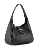 Emporio armani lædermedium hobo taske