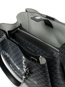 Emporio Armani Allover Logo Tote Bag