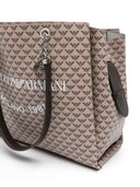 Emporio Armani Allover Logo Tote Bag