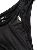 The Attico Wet Effect Lycra Bikini Set