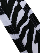 Il set di bikini stampato Attico zebra