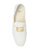 Fendi Baguette Leather Loafers