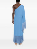 Taller Marmo Main Spritz Fringed Long Dress
