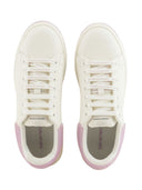 E 'Clat Logo Leather Sneakers