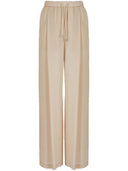 Emporio Armani Drawstring Cotton Trousers