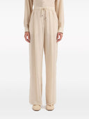 Emporio Armani Drawstring Cotton Trousers