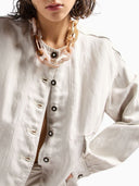 Emporio Armani Linen Blend Jacket
