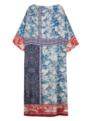Pierre Louis Mascia Printed Silk Long Dress