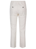 I Love My Pants Bella Embroidered Cotton Trousers