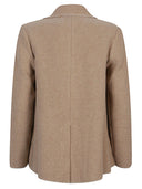 Base Cotton And Linen Blend Jacket