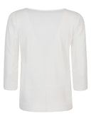 Liviana Conti Boat Neck Viscose Sweater