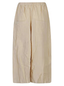 Apuntob Linen Wide Leg Trousers