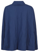 Apuntob Denim Cotton Caban Jacket