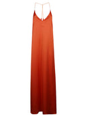 The Nina Studio Athena Long Silk Dress